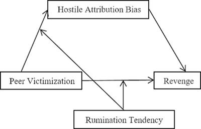 The effect of peer victimization on adolescents’ revenge: the roles of hostility attribution bias and rumination tendency